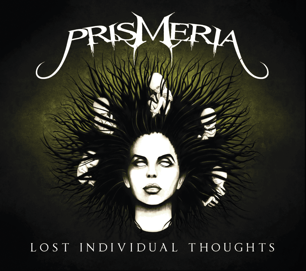 Pochette illustrant l'EP Lost Individual Thoughts par le groupe Prismeria. (benjamin lamy musique et discographie)